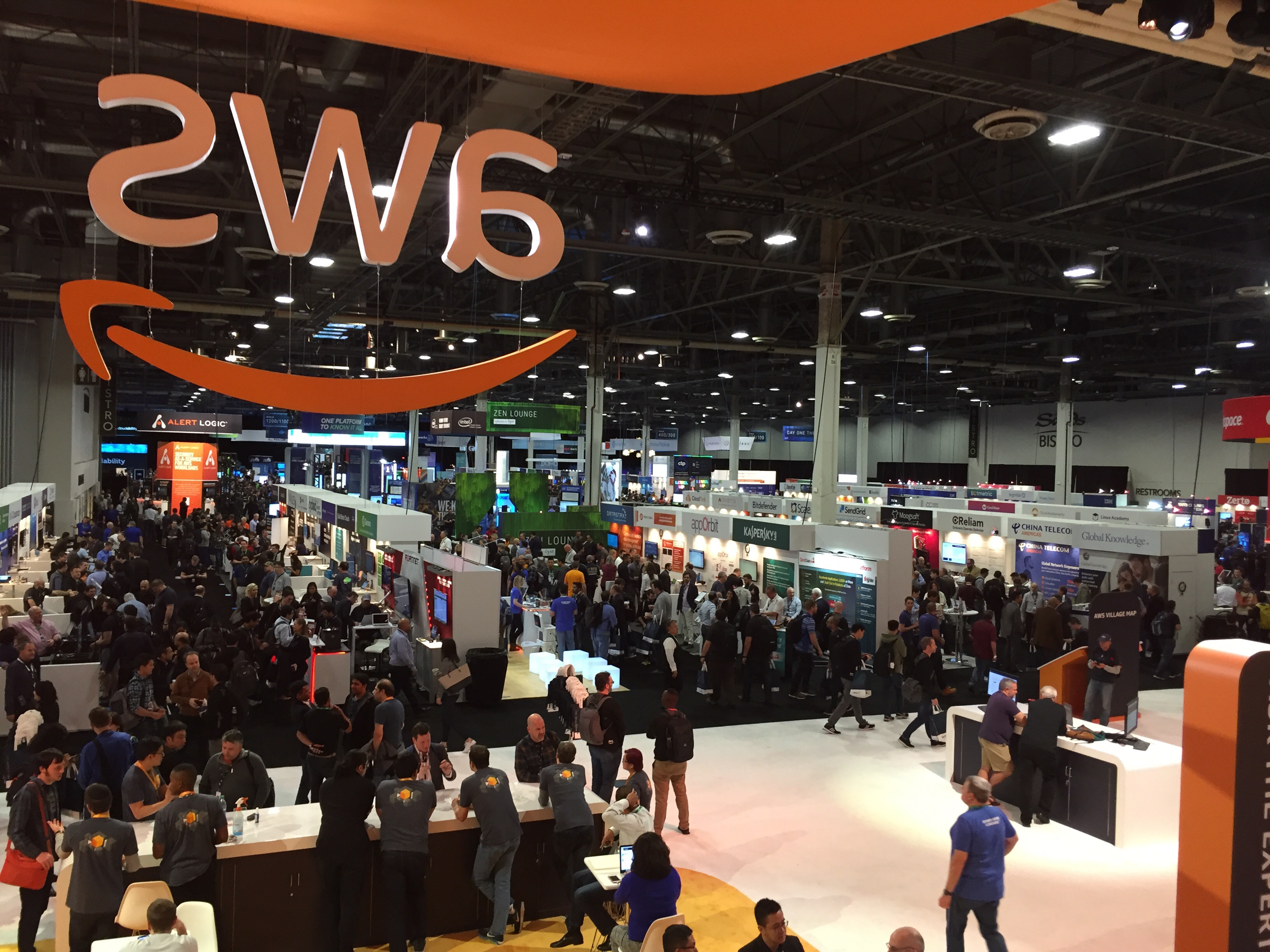 Attendance at AWS reInvent Expo